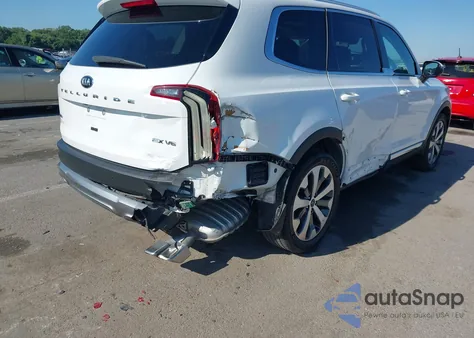 2021 Kia Telluride Ex z USA, uszkodzony, nr VIN 5XYP3DHC6MG104455
